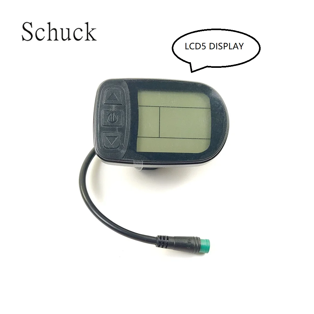 Schuck Набор для электровелосипеда, мотор на заднее колесо, 36 В, 500 Вт, водонепроницаемый комплект для электровелосипеда, бесщеточный контроллер с дисплеем KT LCD5