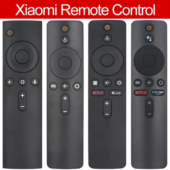 

Used Replace For Xiaomi Mi TV Box S BOX 3 Voice Bluetooth Remote Control with the Google Assistant Control Free Gift Protective