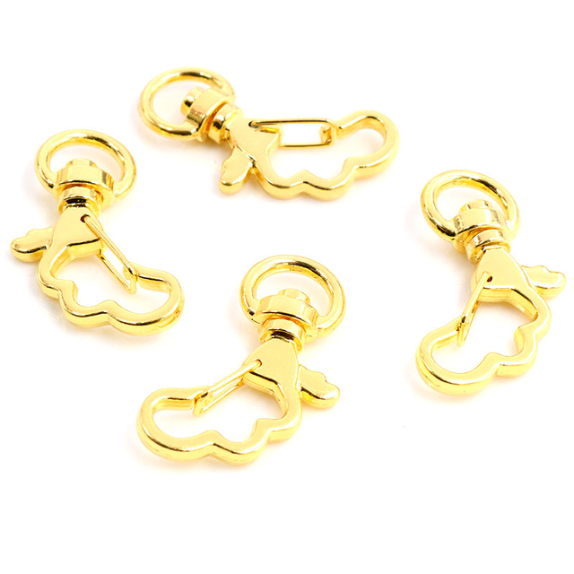 Snap Hook Trigger Clips Buckles For Keychain Lobster Lobster Clasp Hooks for Necklace Key Ring ClaspDIY Making