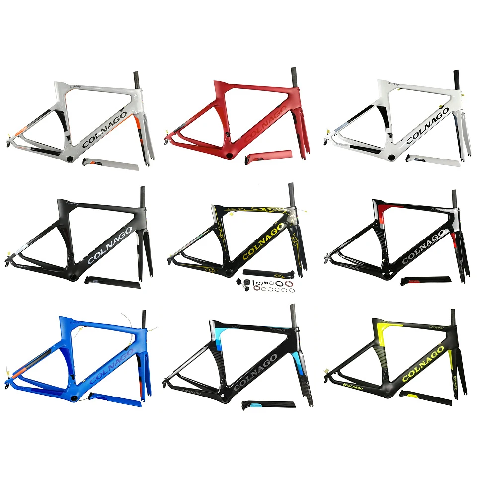Хит продаж велосипедная Рама T1000 UD Colnago Concept карбоновые рамы для дорожного