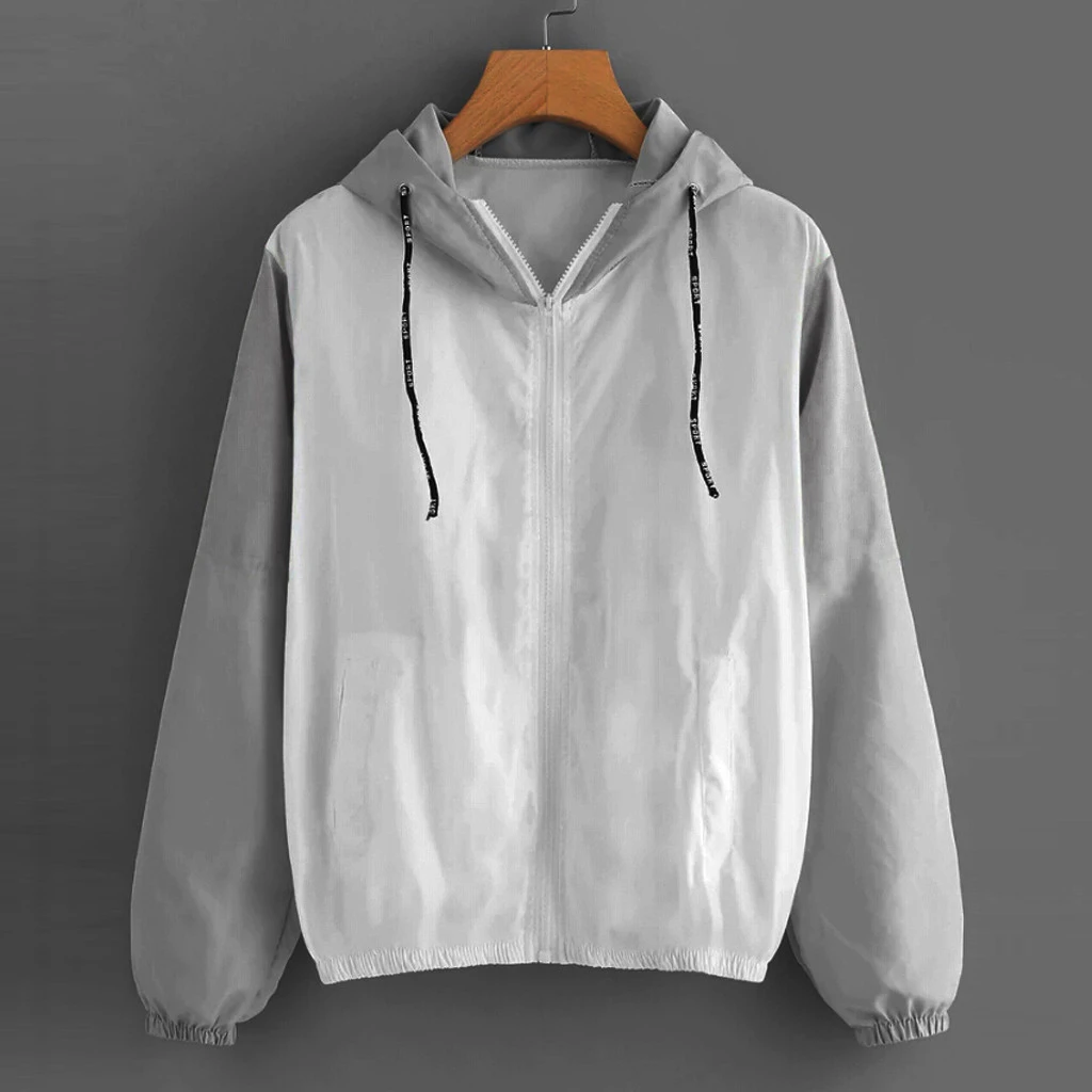 Running Jacket Women Yoga Zipper Long Sleeve Sportswear Outerdoor Coats  Fitness Ladies Hoodies Sports Women