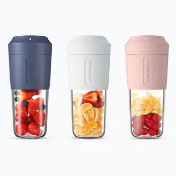 

Portable Personal Sized Blenders Handheld Juicer Cup USB Rchargeable Home / Office / Sports / Travel Smoothie and Shakes Maker