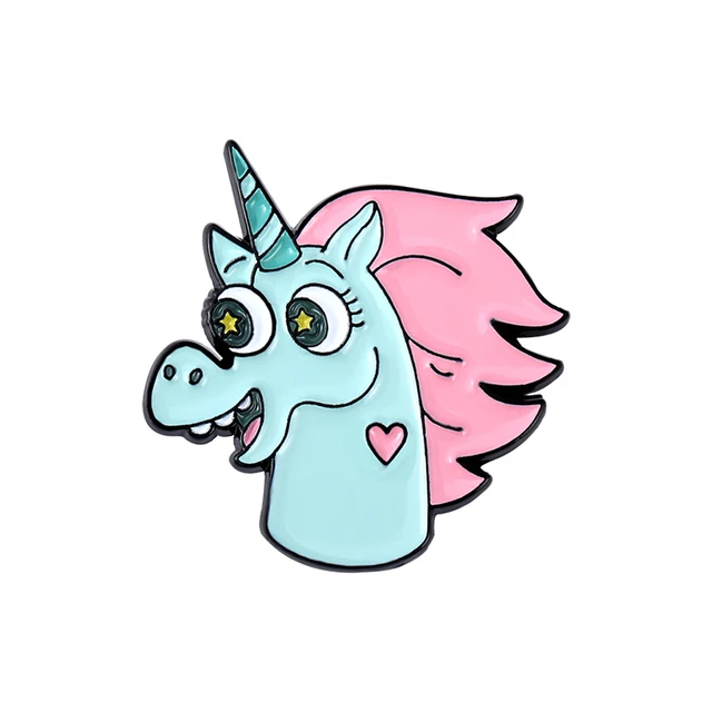 Cute Cartoon Characters Enamel Lapel Pins Magic Wand Brooches Backpack Accessories for Women Men Who Love Anime Custom Jewelry 6