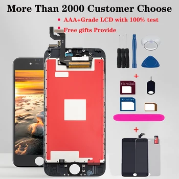 

AAA+ LCD for iPhone 6 6s 5s 7 plus display touch screen digitizer replacement ips pantalla for iPhone X XR XS MAX Oled screen