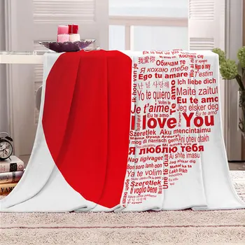 

Sholisa 3D printed coral fleece with thick wool to keep warm from balls rectangular blanket suitable for office travel siesta