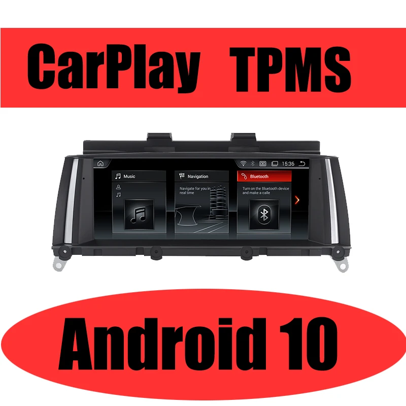 Car Multimedia GPS Audio Radio For BMW X3 X4 F25 F26 2011 2012 2013 2014 2015 2016 For CIC NBT CarPlay TPMS Android Navigation