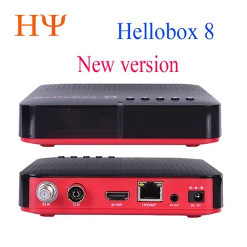 

4pcs/lot H265 TV Receiver Combo DVB T2 DVB S2 Hellobox 8 CCCamd Newcamd Set Top Box support RJ45 WiFi HEVC PowerVu Biss M3U TV B