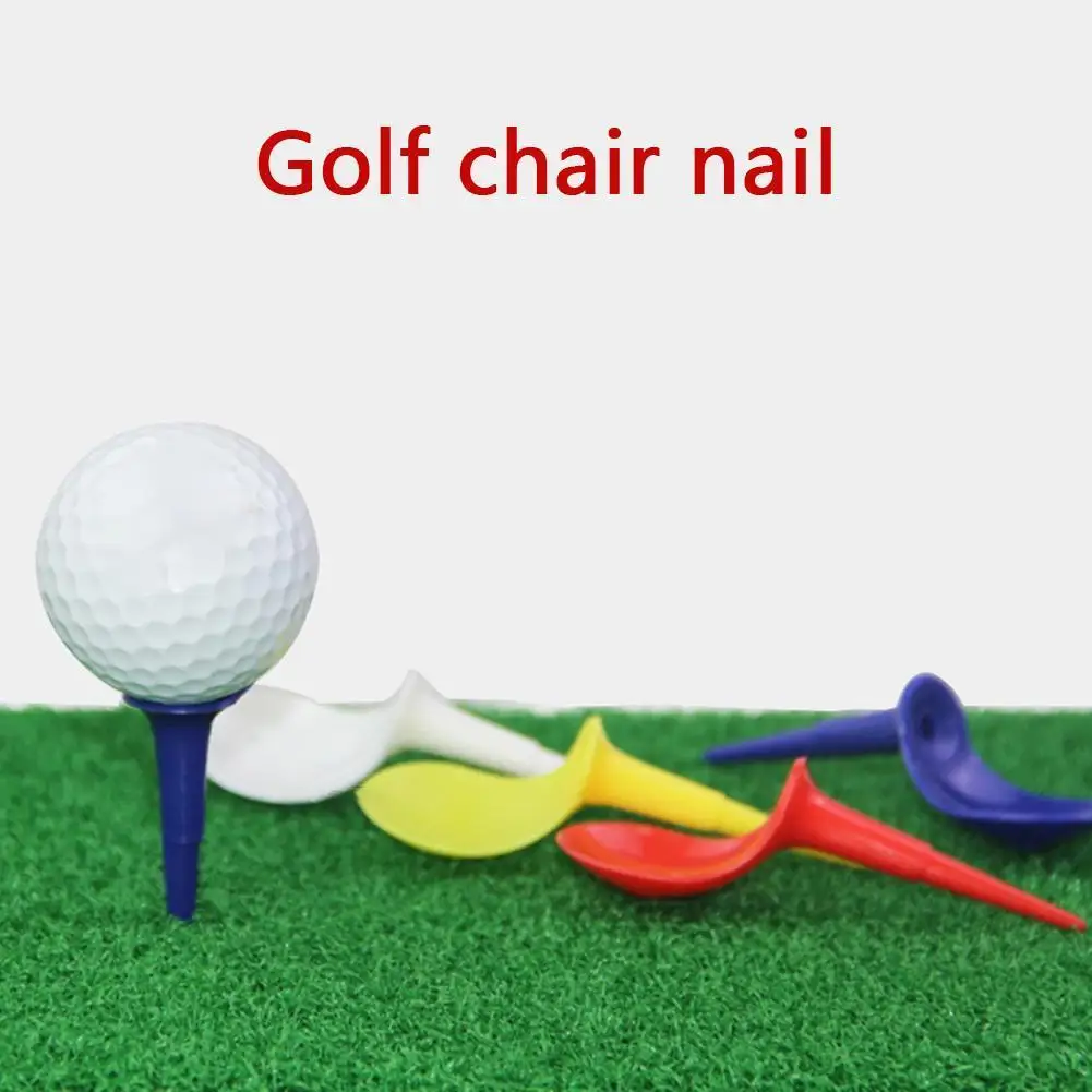 10pcs Golf Tees Plastic Novelty Anti Slice Golf Tees Driving Range