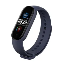 

M5 Sport Smart Bracelet Blood Pressure Fitness tracker Smartband Heart Rate Monitor Smart band Wristband Men Women Smart Clock