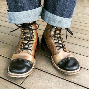

Men ankle boots business dress shoes male man warm shoe men's winter autumn gladiator booties sapato feminino chaussure LP393