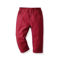 Spring And Autumn Kids Trousers Boys Cotton Pants For Baby Boys Thin White Black Toddler Trousers Casual Clothes Boys Pants 3