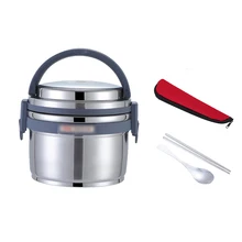 8 часов вакуумная теплоизоляция герметичная нержавеющая сталь Ланч-бокс набор портативный детский для школьных Бенто-бокс термос контейнер для еды