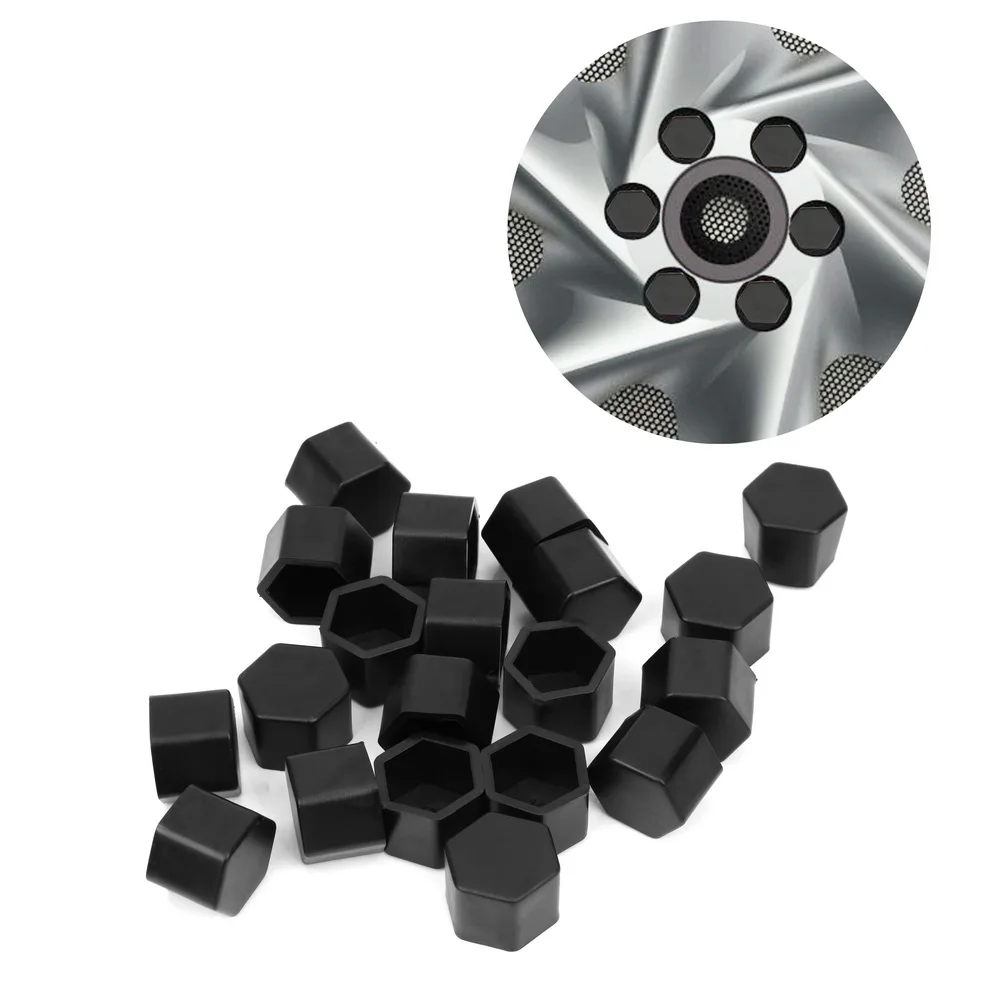

20pcs Car Wheel Hub Nuts Bolts Screw Cover case for Tesla Roadster Model 3 Model S Model X