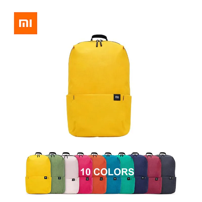 Оригинальный рюкзак Xiaomi объем 10 л красочная повседневная спортивная нагрудная