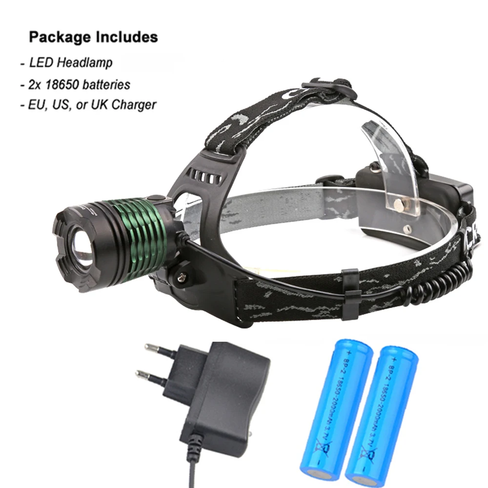 207 with battery TMWT яркий USB Перезаряжаемый светодиодный налобный фонарь охотничий головной светильник велосипедный фонарь Водонепроницаемый МОЩНЫЙ СВЕТИЛЬНИК - Испускаемый цвет: 207 with battery