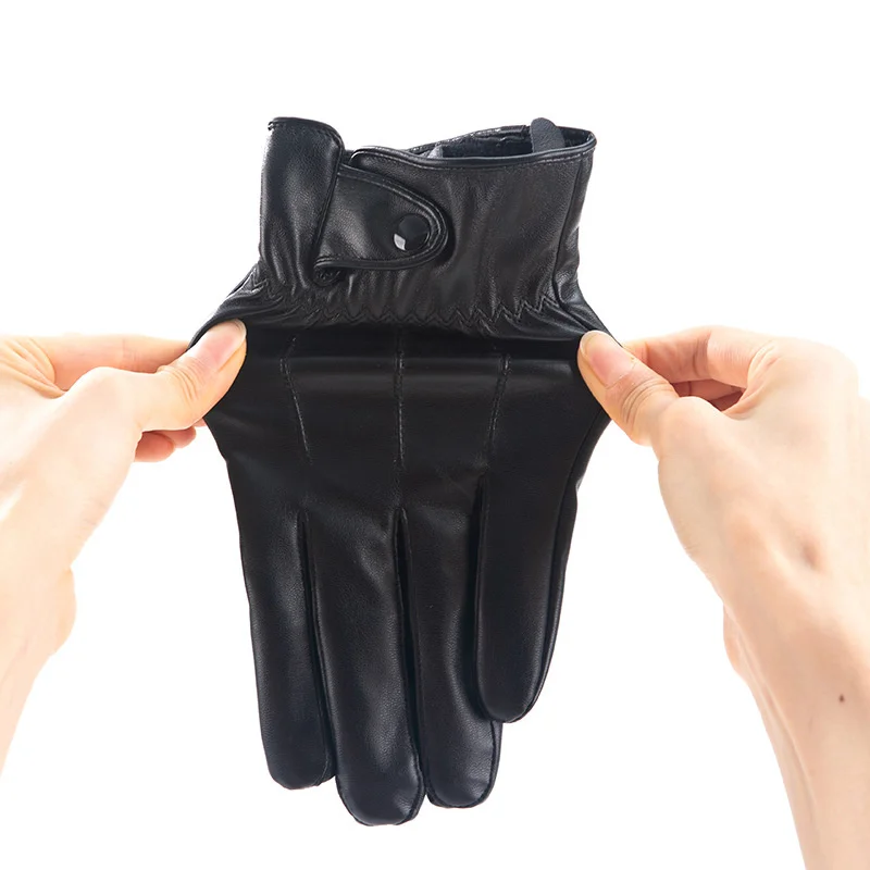 Рисунок 4 - Бархатные зимние перчатки из овечьей кожи