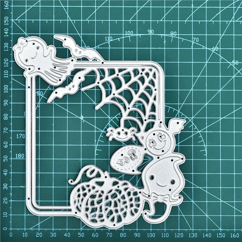 

DiyArts Frame Dies Halloween Metal Cutting Dies Scrapbooking Album Decoration Craft Dies Embossing Stencil Die Cut Supplies