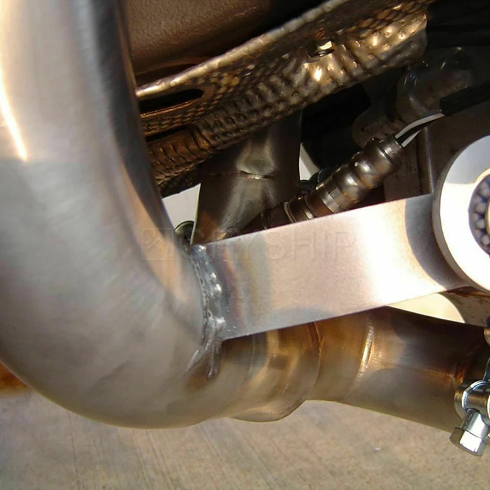 For Ducati Hypermotard 1100 2007 2008 2009 Hypermotard 1100 Evo 10-12 Motorcycle Exhaust Muffler Link Pipe Slip-on - Image 4