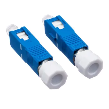 

Single Mode Fiber Optic Adapter SC/UPC to FC Fiber Hybrid Adaptor with FC Female and SC Male Connector