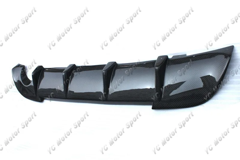 05-07 Mitsubishi Evolution EVO 9 JDM OEM Style CF Rear Bumper Diffuser (6)