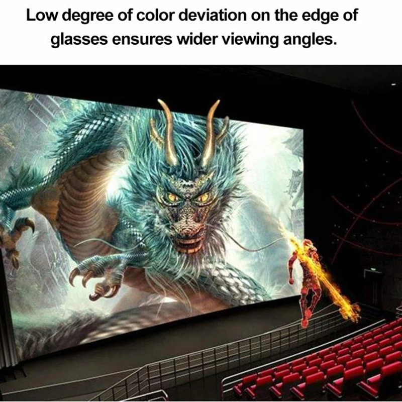 Унисекс, 3D очки для женщин и мужчин, поляризованные Пассивные 3D очки для 3D ТВ, настоящий 3D кинотеатр, s, для 3D кинематографический театр, очки L3