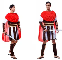 Костюмы для Хэллоуина Косплей сценический костюм M-0070 взрослый Римский принц наряды представление одежда