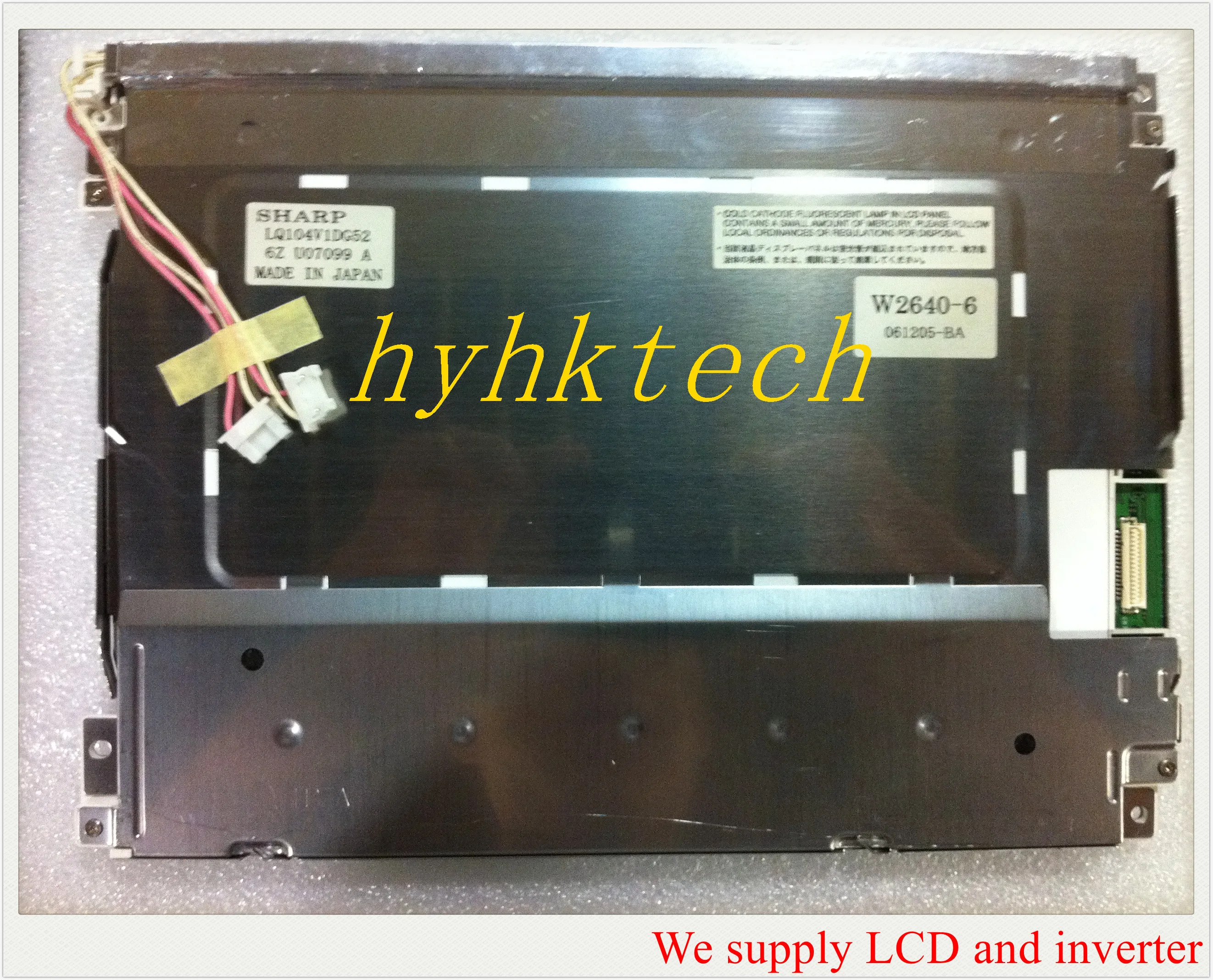 Промышленный ЖК дисплей LQ104V1DG52 LQ104V1DG51 10 4 дюйма новый и класс A + протестирован