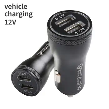 

Dual USB Universal Fast Charging Car Charger Car Charger Lighter Socket LED Voltmeter 12V Dropshiping Car Battery Charging Units