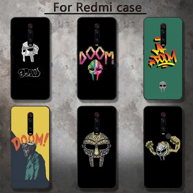 MF Doom Phone Case For Redmi 9A 6 4X 7 7A 8 GO K20 K30 K30pro Note 4 5 5A Pro 8pro | Мобильные телефоны и аксессуары