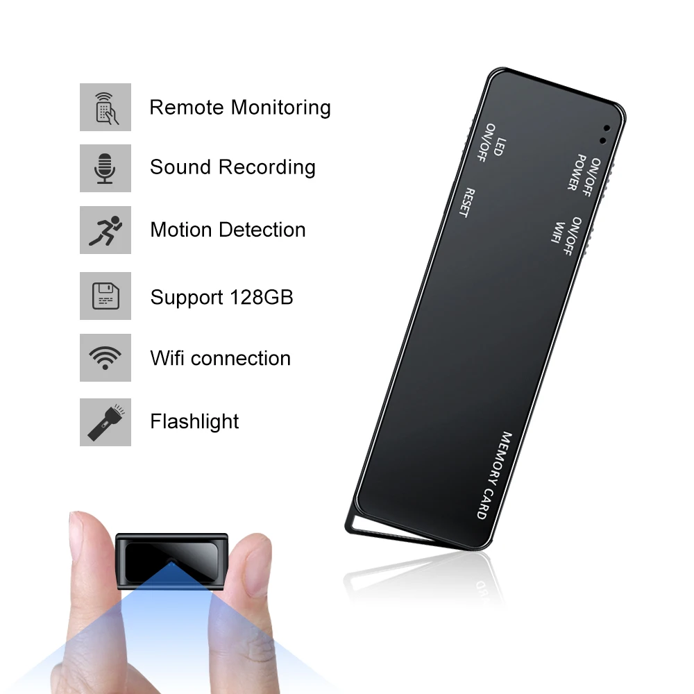 

1080P Mini Camera HD Camcorder Video Digital Audio Recorder Webcam Motion Sensor Sports Action Micro Secret Cam
