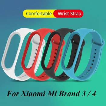 

soft tpu strap for xiaomi mi band 4 wristband silicone straps for mi band 4 miband 3 bracelets strap on mi band 4 3 Not Bracelet