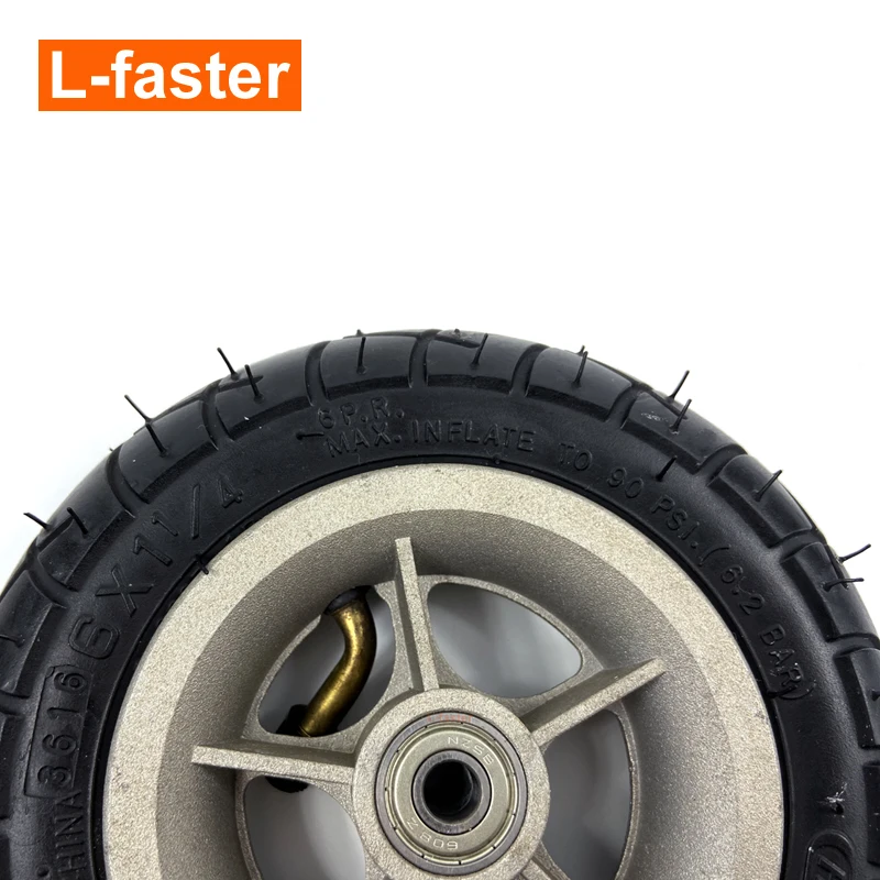 Инфляционное колесо для скутера 150 мм с ступицей из алюминиевого сплава