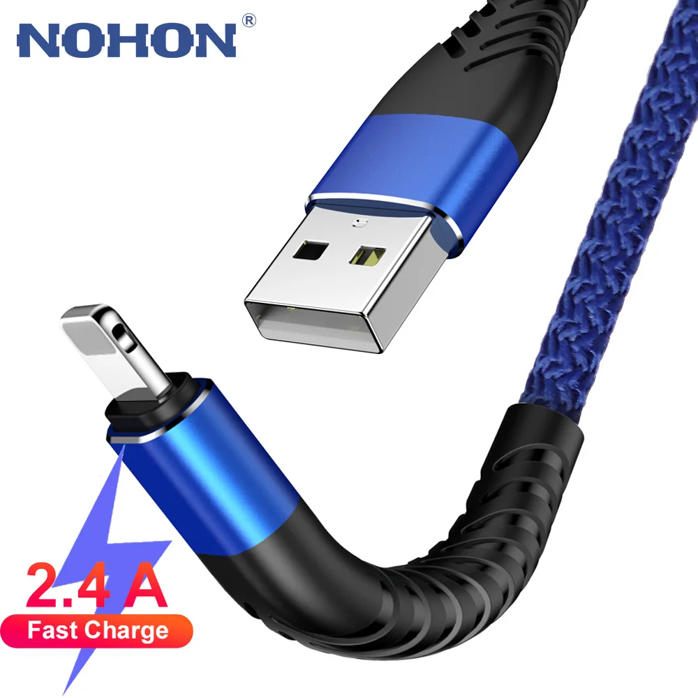 1 м 2 м 3 м USB кабель для зарядки данных для Apple iPhone 7 8 Plus 10 11 Pro X XS Max шнур 5 6 S 5S 6 S Быстрая зарядка