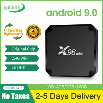 

X96mini Android 9.0 TV Box S905W 1+8G 2+16G Smart TV Box X96 Mini Android Smart TV Box No App Included