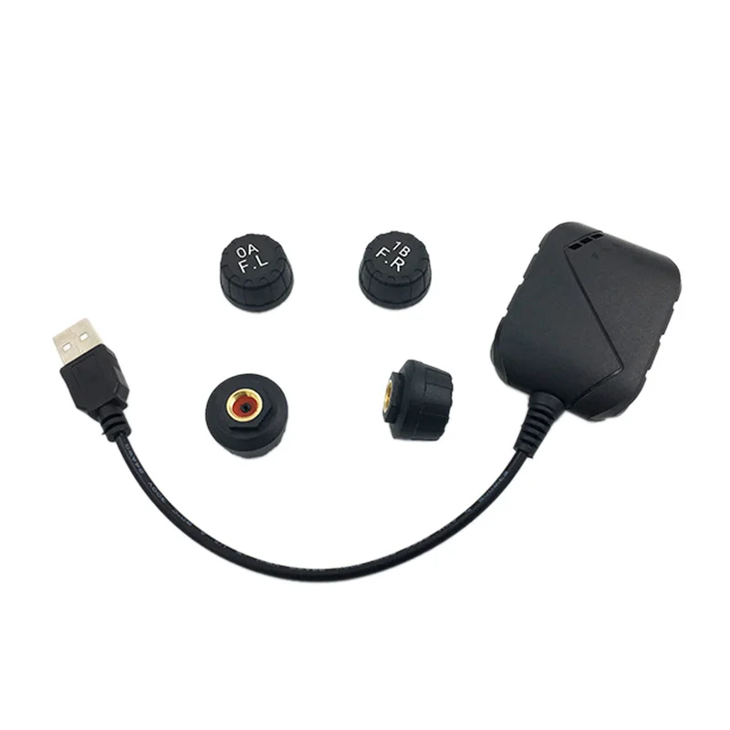 Автомобильный TPMS для Android USB система контроля давления в шинах навигационный дисплей беспроводной Авто Охранная сигнализация давления в шинах