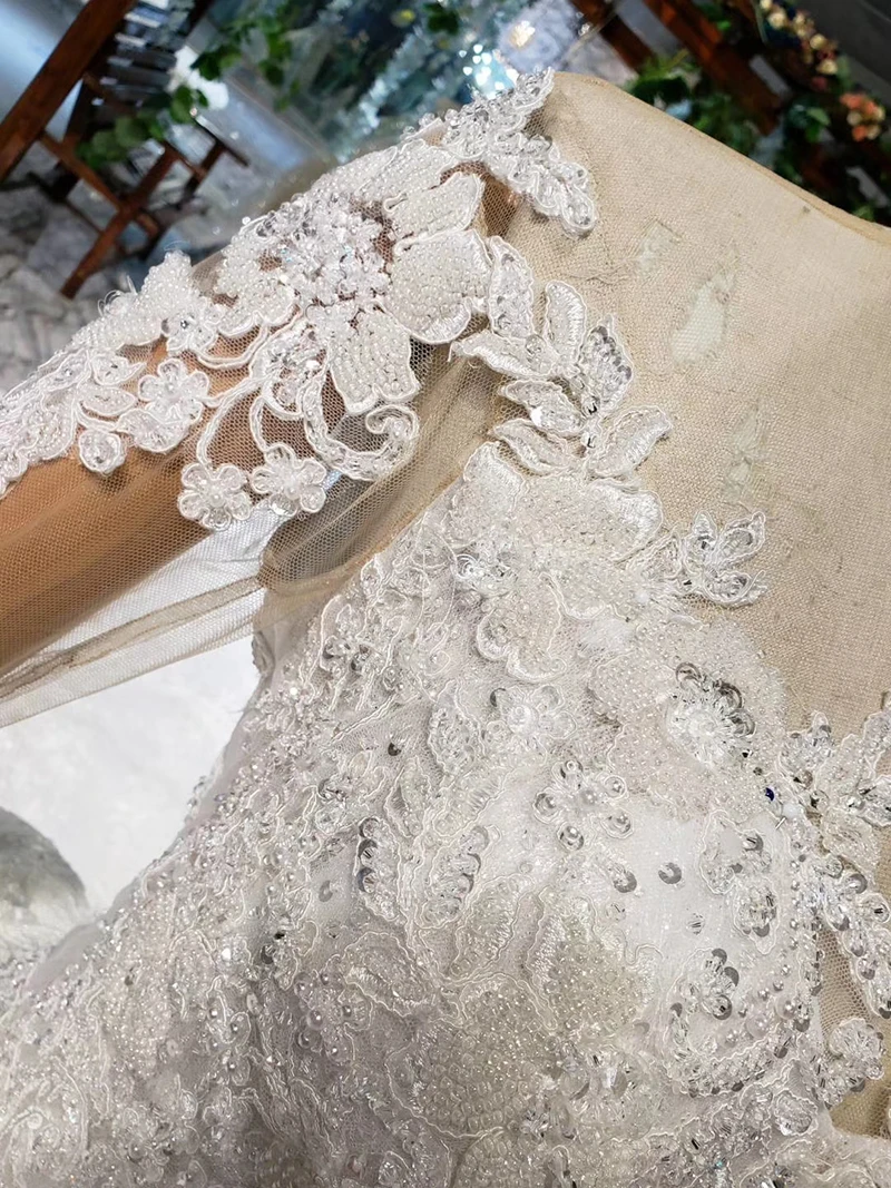 BacklakeGirls сексуальное свадебное платье, Vestido Novia, круглый вырез, длинный рукав, платье невесты, Trouwjurk, кружевные свадебные платья, на заказ