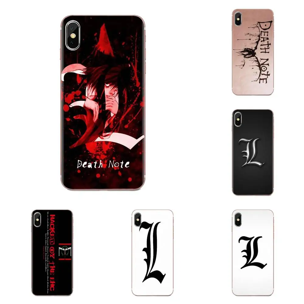 Ryuk Death Note правила логотипом Роскошный чехол для телефона htc Desire 530 626 628 630 816 820 830