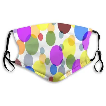 

Colorful Polka Dot Masks With filter Washable & Reusable Anti Dust Breathable Mask With Adjustable Ear Loops