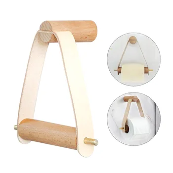 

Kitchen Toilet Paper Holder Wall Mounted Office Bathroom Decor Modern Towel Rack Roll Tissue Living Room Hotel Home Easy Install