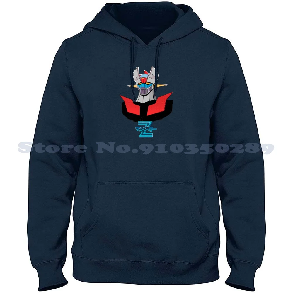 Z Streetwear Sport Felpa Con Cappuccio Felpa Mechas Robot Go Nagai Mazinga Anime Manga Japan Retro Cartoons Fanboy Sayaka Tv Series