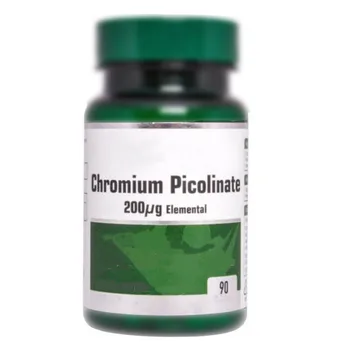 

Chromium Picolinate 200ug elemental x 90 pcs