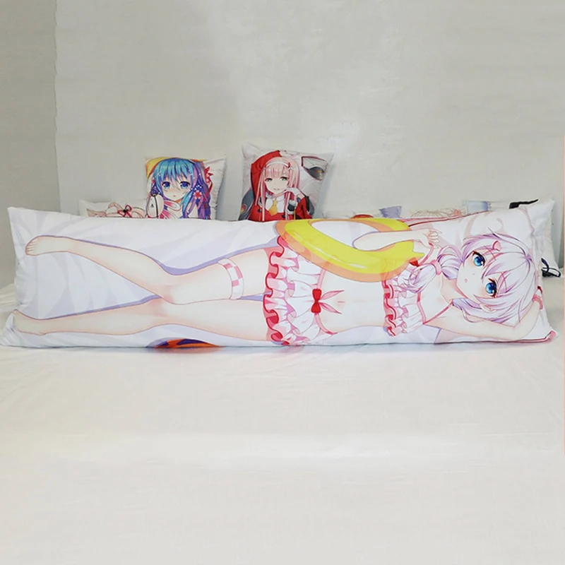 Наволочка с аниме NO GAME NO LIFE персонажи сексуальная девушка Jibril otaku Dakimakura подушка крышка обнимающая наволочки для подушек