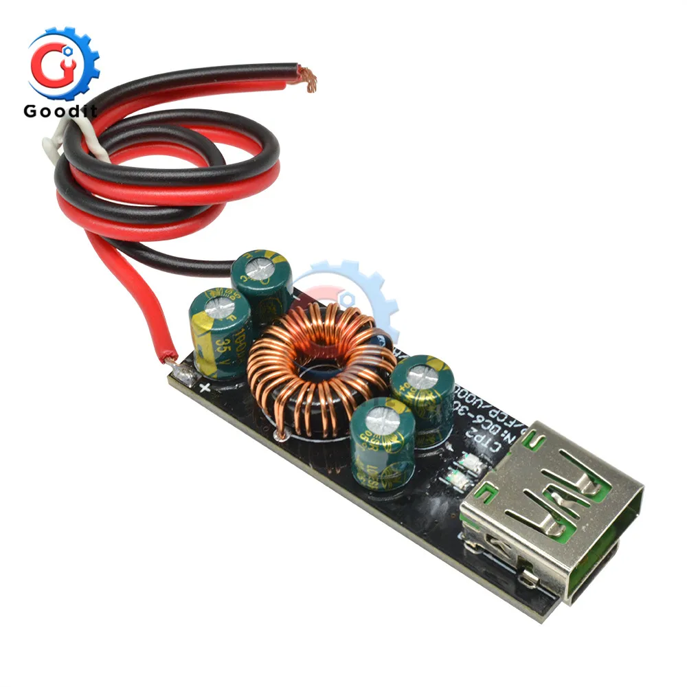 6 -35 в понижающий модуль QC4.0 QC3.0 мобильный телефон Быстрая зарядка адаптера USB Type-C