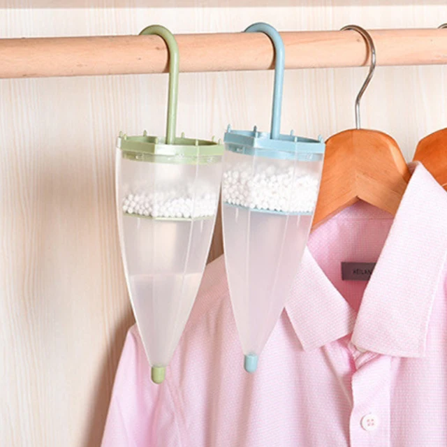 Újrafelhasználható Esernyő Alakú Párás Doboz Nedvességtartalmú Abszorbens Táskák Lógó Párhuzamos Szekrény Háztartási Árukhoz - Image 3