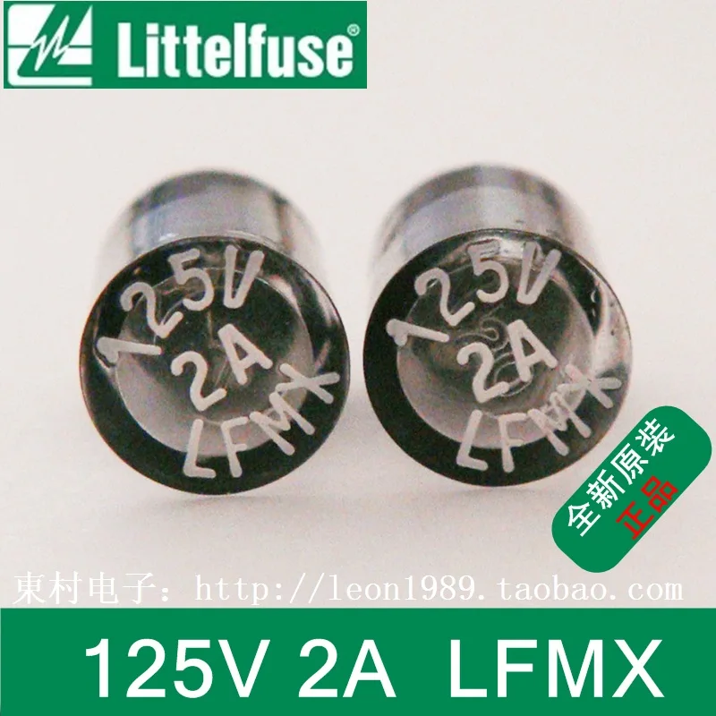 Американские Специальные силы 0273002 Littelfuse предохранители 125V 2A LFMX Цилиндрический предохранитель