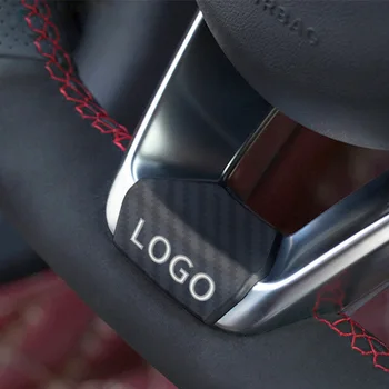 

1-20 pcs Steering Wheel For AMG Logo Badge Trim Cover Sticker For Mercedes Benz A B C E Class C200 C220 C180 E200 Car Styling