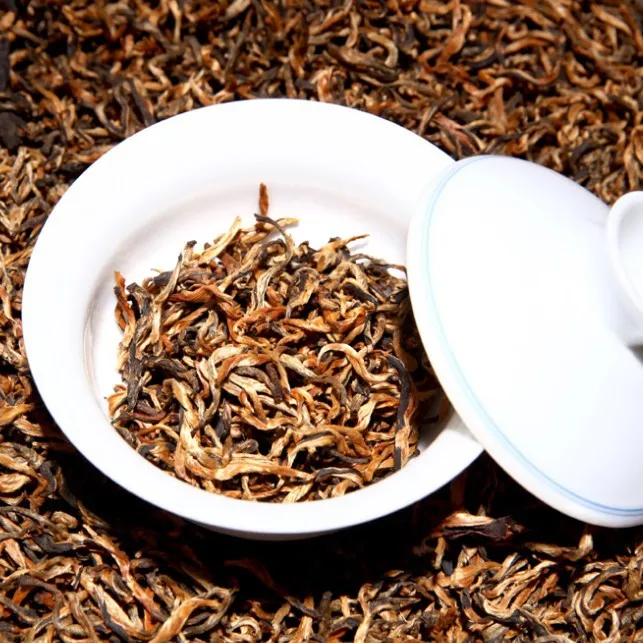 

China Yunnan Dian Hong Premium Head Dialing Ancient Trees DianHong Black Tea Beauty Slimming Green Food for Health Lose Weight
