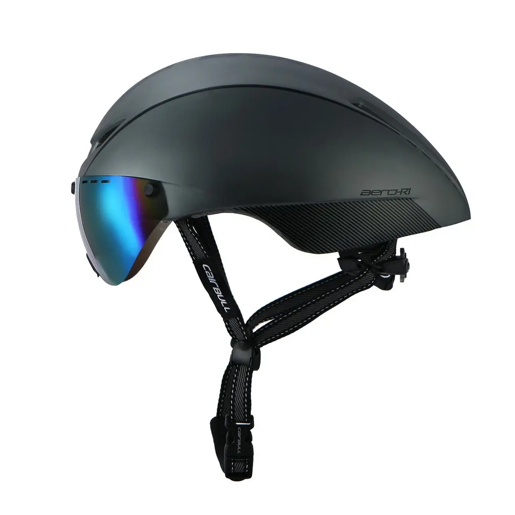 

Male And Female Riding With Windshield Helmet Road Bike Bicycle Riding Helmet Ultralight Riding Equipment