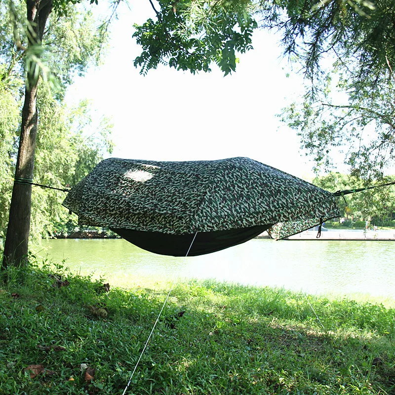 

Multi-functional insect net waterproof windproof ultralight parachute hammock aerial tent Portable Outdoor Camping 270x140cm
