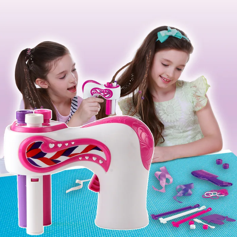 

Electric Automatic DIY Hair Machine Braid Hair Tools Twist Hair Knitting Roll Twisted Xmas Girl Christmas Gift Makeup Toy